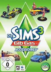 Cover zu Die sims 3 Gib Gas Accessoires